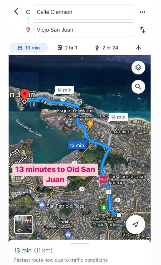 Bee Inn Puerto Rico Charming Urban Apartment In Сан Хуан Екстериор снимка